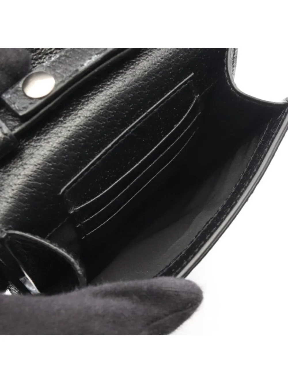 Gucci Shoulder Bag Off the Grid GG Black Nylon Leather